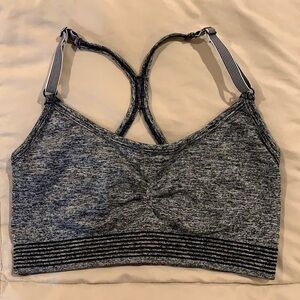 VSX Womens Gray/Black Sports Bra​​​​​​​​​​​​​​​​​